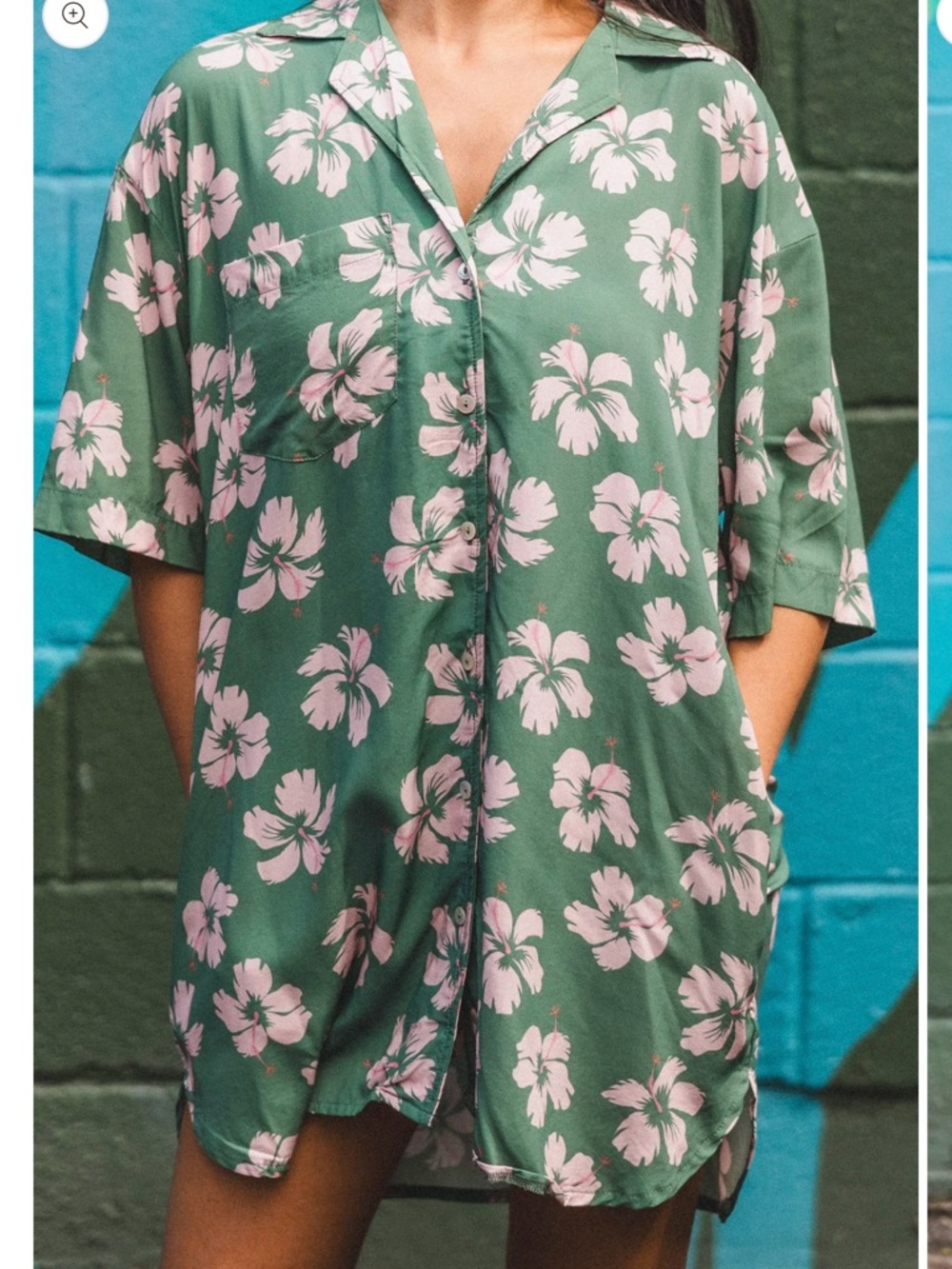 Aloha  Shirt Dress
Coconut Ave and Salt and Bloom